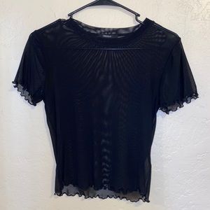 forever 21 mesh shirt